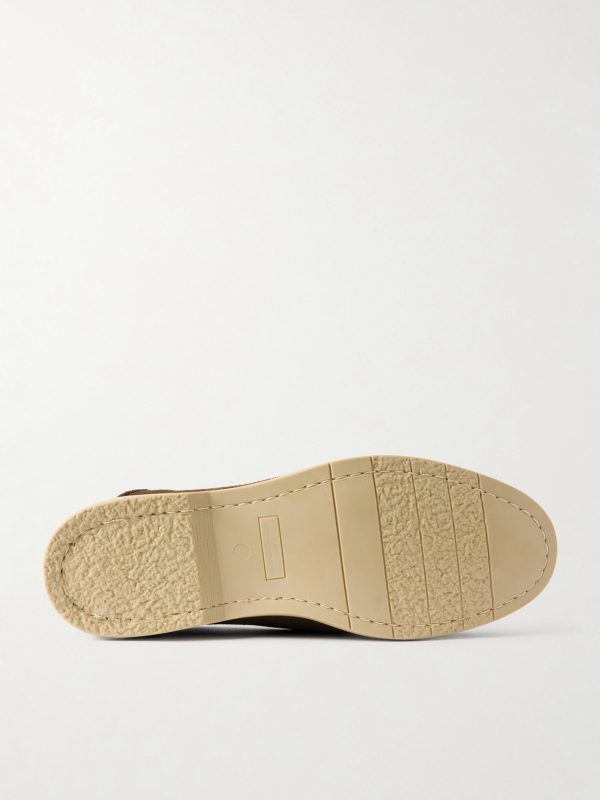 Mayfair II Collapsible-Heel Suede Loafers - E1 Mayfair II Collapsible-Heel Suede Loafers - E1