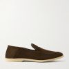 Mayfair II Collapsible-Heel Suede Loafers Mayfair II Collapsible-Heel Suede Loafers