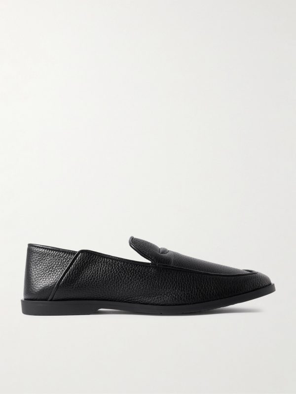 Mayfair II Collapsible-Heel Deerkskin Loafers Mayfair II Collapsible-Heel Deerkskin Loafers
