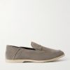 Mayfair II Collapsible-Heel Suede Loafers Mayfair II Collapsible-Heel Suede Loafers