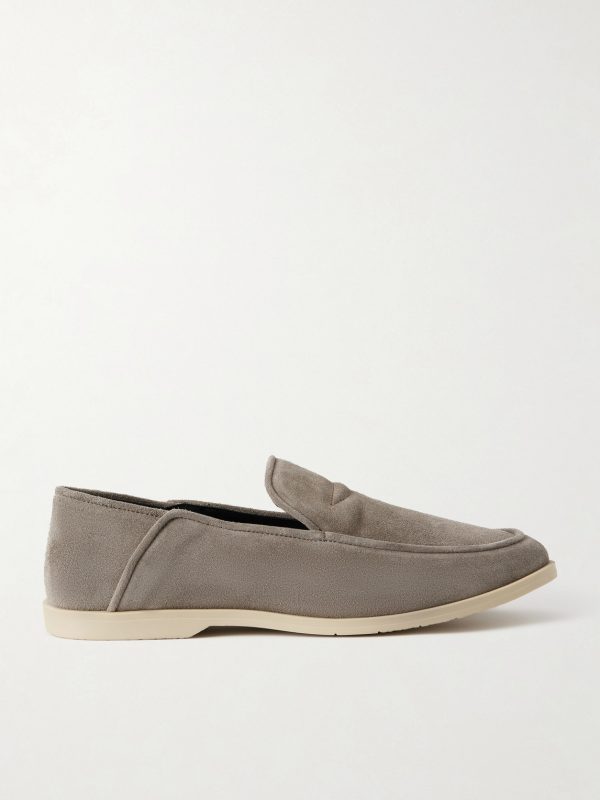 Mayfair II Collapsible-Heel Suede Loafers Mayfair II Collapsible-Heel Suede Loafers