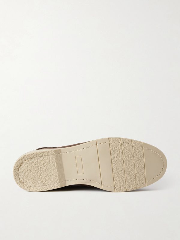Mayfair II Collapsible-Heel Suede Loafers - E1 Mayfair II Collapsible-Heel Suede Loafers - E1