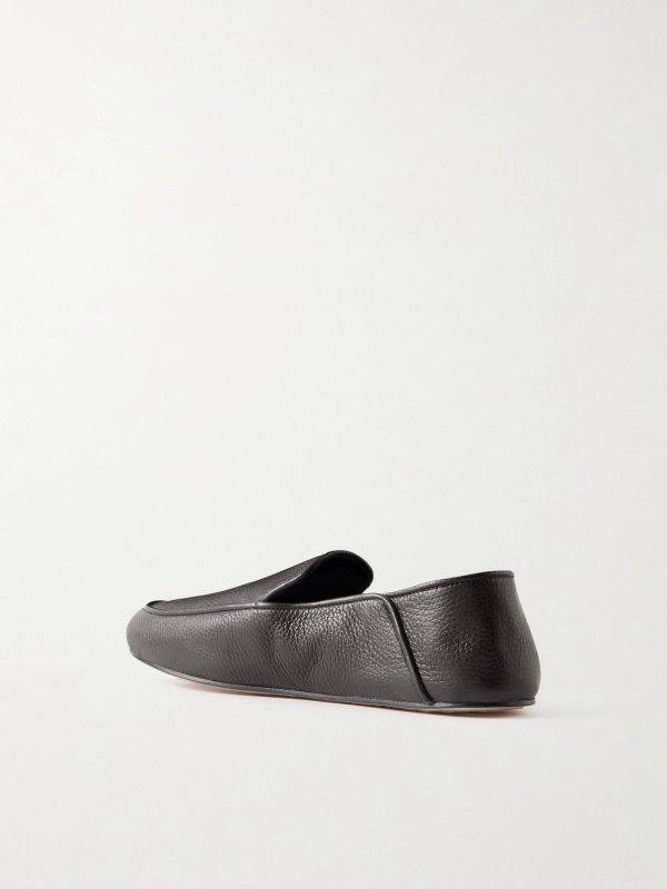 Mayfair Collapsible-Heel Full-Grain Leather Loafers - BK Mayfair Collapsible-Heel Full-Grain Leather Loafers - BK