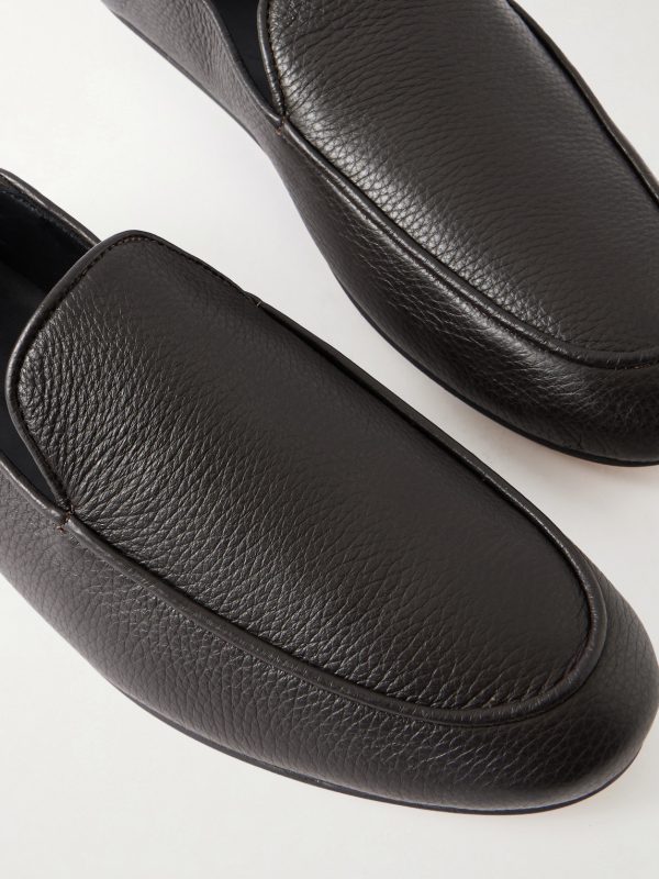 Mayfair Collapsible-Heel Full-Grain Leather Loafers - CU Mayfair Collapsible-Heel Full-Grain Leather Loafers - CU