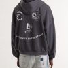 Bobby Driscoll Embroidered Printed Cotton-Blend Jersey Hoodie - BK Bobby Driscoll Embroidered Printed Cotton-Blend Jersey Hoodie - BK