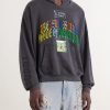 Bobby Driscoll Embroidered Printed Cotton-Blend Jersey Hoodie - FR Bobby Driscoll Embroidered Printed Cotton-Blend Jersey Hoodie - FR