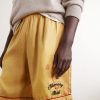 Montauk Embroidered Printed Corduroy-Linen Shorts - CU Montauk Embroidered Printed Corduroy-Linen Shorts - CU