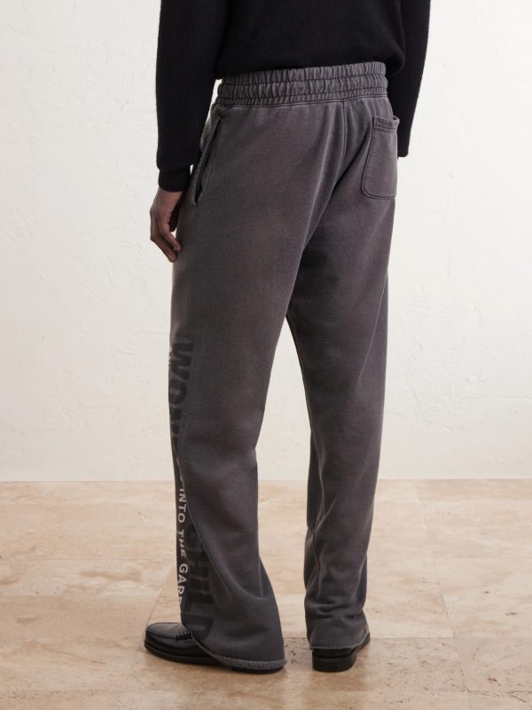 Bobby Driscoll Embellished Printed Cotton-Fleece Sweatpants - BK Bobby Driscoll Embellished Printed Cotton-Fleece Sweatpants - BK