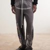 Bobby Driscoll Embellished Printed Cotton-Fleece Sweatpants - FR Bobby Driscoll Embellished Printed Cotton-Fleece Sweatpants - FR