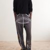 Bobby Driscoll Embellished Printed Cotton-Fleece Sweatpants - OU Bobby Driscoll Embellished Printed Cotton-Fleece Sweatpants - OU