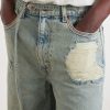 Good Good Times Distressed Denim Shorts - CU Good Good Times Distressed Denim Shorts - CU