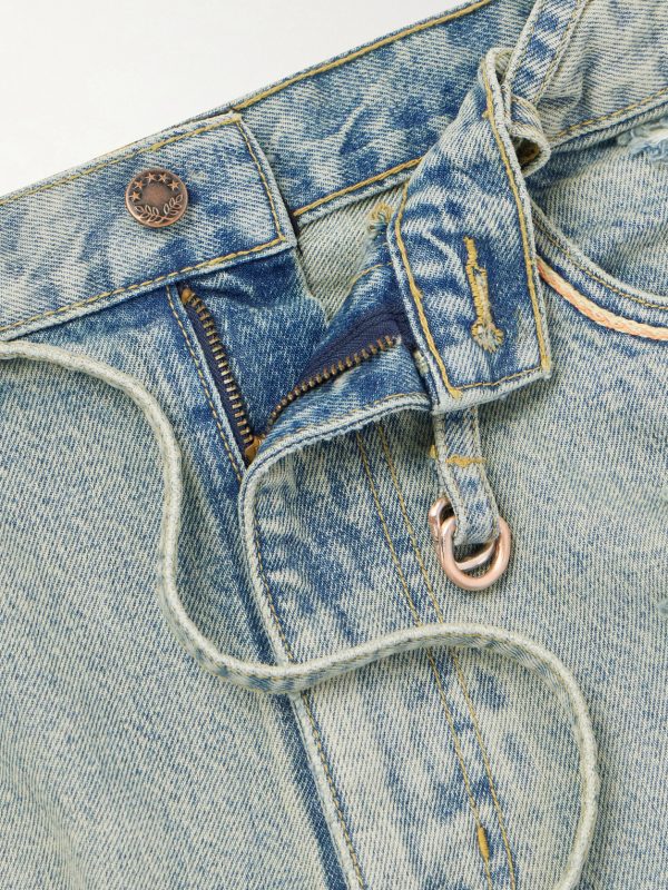 Good Good Times Distressed Denim Shorts - E1 Good Good Times Distressed Denim Shorts - E1