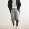 Good Good Times Distressed Denim Shorts - OU Good Good Times Distressed Denim Shorts - OU