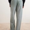 Alta Cienega Distressed Embellished Cotton-Fleece Sweatpants - BK