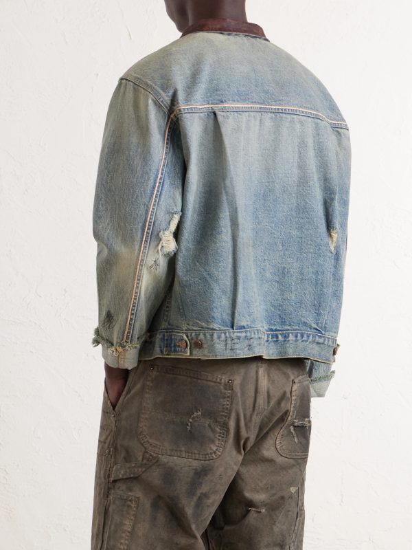 Buffalo 66 Distressed Denim Jacket - BK
