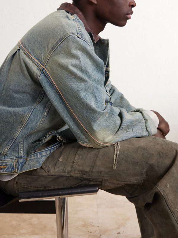 Buffalo 66 Distressed Denim Jacket - CU