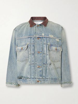 Buffalo 66 Distressed Denim Jacket Buffalo 66 Distressed Denim Jacket