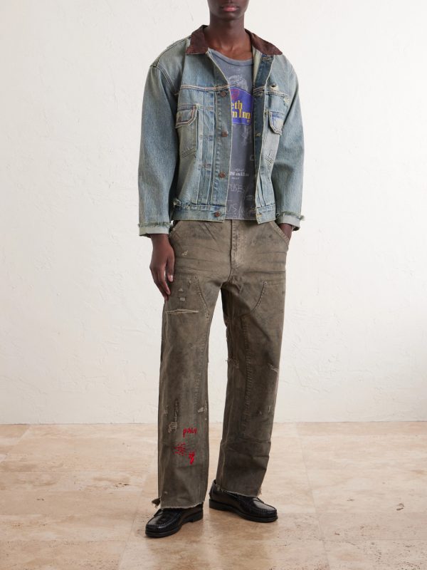 Buffalo 66 Distressed Denim Jacket - OU