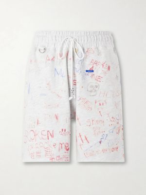 Joshua Tree Printed Cotton-Jersey Shorts Joshua Tree Printed Cotton-Jersey Shorts