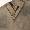Been Thru It Straight-Leg Distressed Waxed Cotton-Canvas Trousers - E1 Been Thru It Straight-Leg Distressed Waxed Cotton-Canvas Trousers - E1