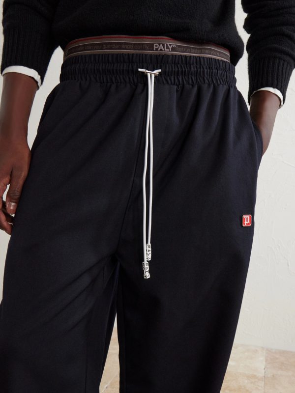 Wide-Leg Wool-Blend Sweatpants - CU Wide-Leg Wool-Blend Sweatpants - CU