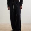 Wide-Leg Wool-Blend Sweatpants - FR Wide-Leg Wool-Blend Sweatpants - FR