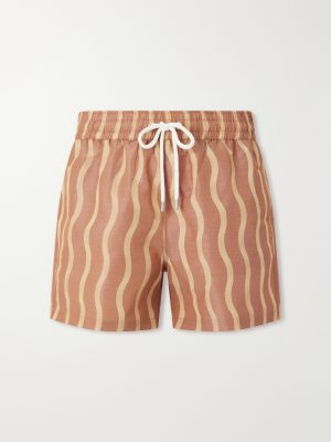 + La Marzocco Rio Straight-Leg Printed Swim Shorts + La Marzocco Rio Straight-Leg Printed Swim Shorts