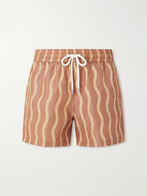 + La Marzocco Rio Straight-Leg Printed Swim Shorts + La Marzocco Rio Straight-Leg Printed Swim Shorts