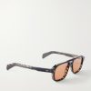 Navigator Aviator-Style Acetate Sunglasses - FR Navigator Aviator-Style Acetate Sunglasses - FR