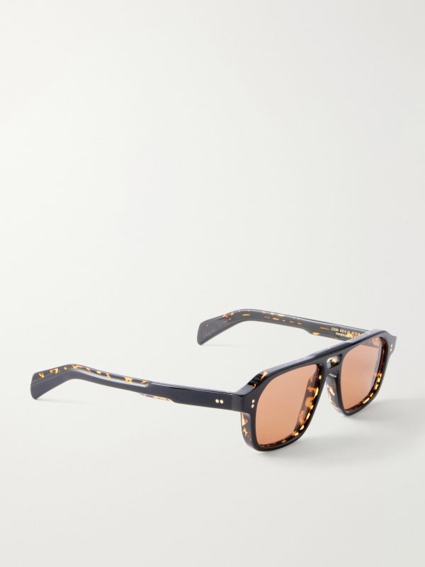 Navigator Aviator-Style Acetate Sunglasses - FR Navigator Aviator-Style Acetate Sunglasses - FR