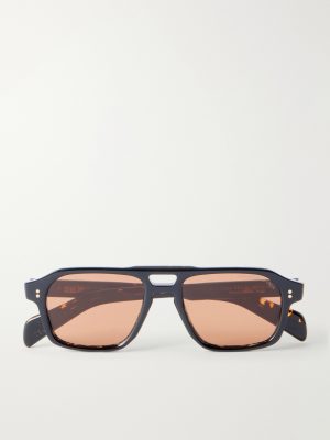Navigator Aviator-Style Acetate Sunglasses