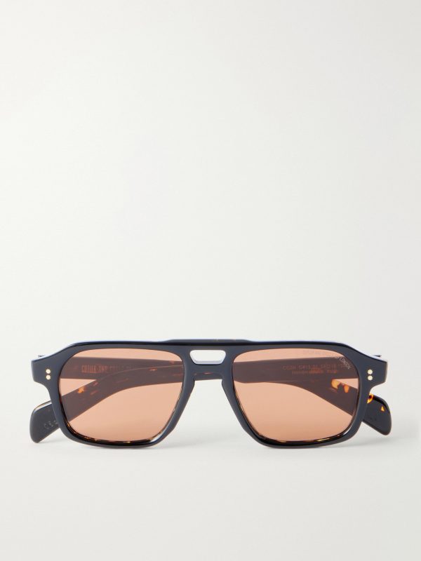 Navigator Aviator-Style Acetate Sunglasses Navigator Aviator-Style Acetate Sunglasses