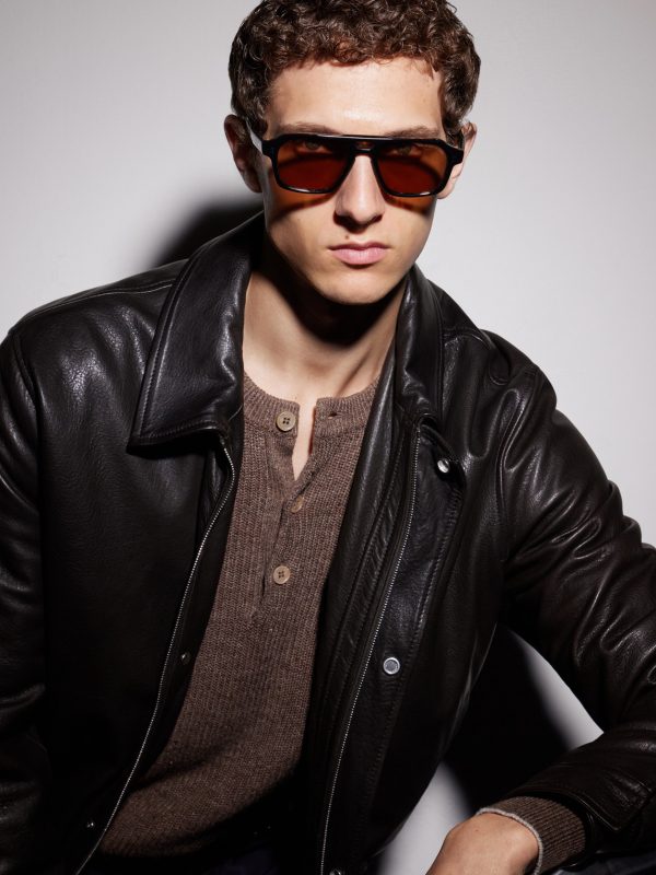 Navigator Aviator-Style Acetate Sunglasses - OU Navigator Aviator-Style Acetate Sunglasses - OU