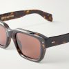 1432 Square-Frame Acetate Sunglasses - CU