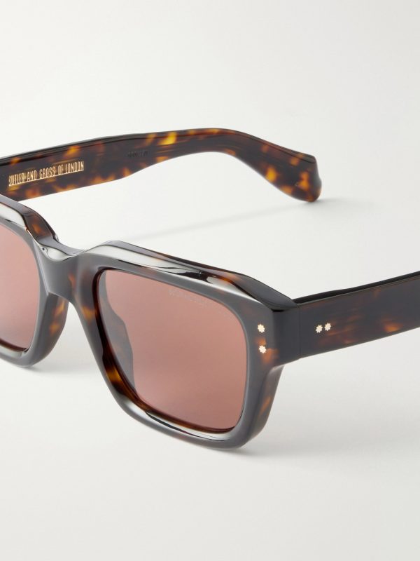 1432 Square-Frame Acetate Sunglasses - CU