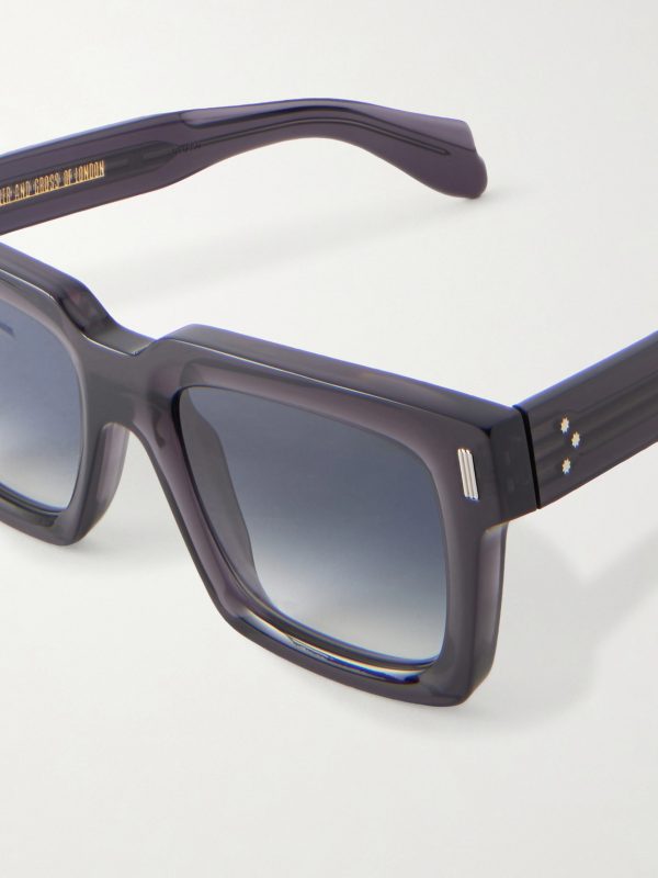9386 Square-Frame Acetate Sunglasses - CU 9386 Square-Frame Acetate Sunglasses - CU