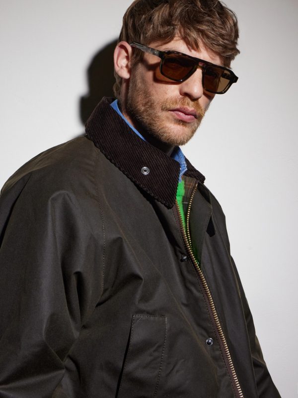 GR15 Aviator-Style Acetate Sunglasses - BK GR15 Aviator-Style Acetate Sunglasses - BK