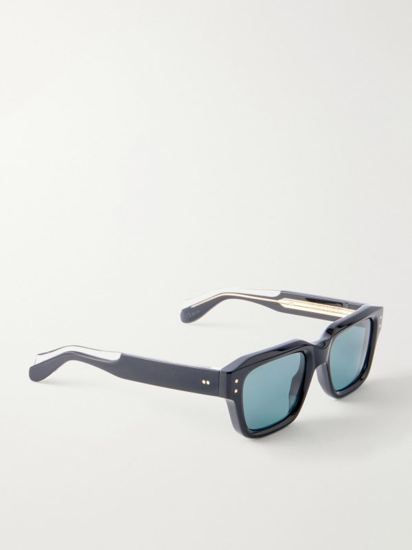 Square-Frame Acetate Sunglasses - FR Square-Frame Acetate Sunglasses - FR