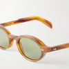 GR13 Oval-Frame Acetate Sunglasses - CU GR13 Oval-Frame Acetate Sunglasses - CU
