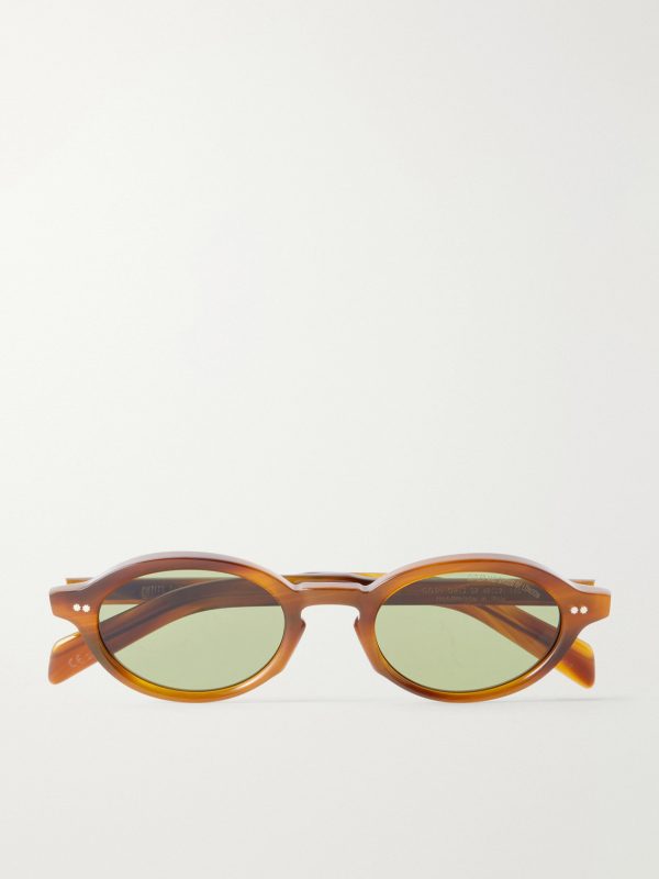 GR13 Oval-Frame Acetate Sunglasses GR13 Oval-Frame Acetate Sunglasses