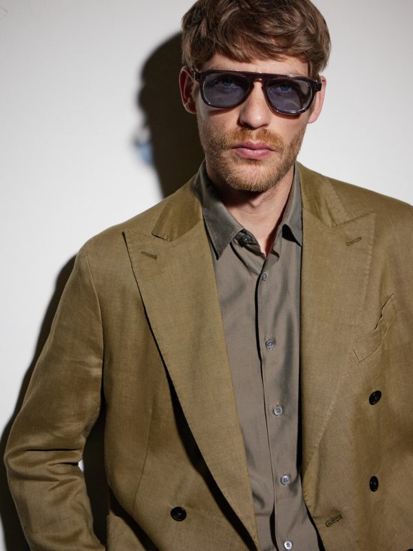 GR14 Aviator-Style Acetate Sunglasses - OU GR14 Aviator-Style Acetate Sunglasses - OU