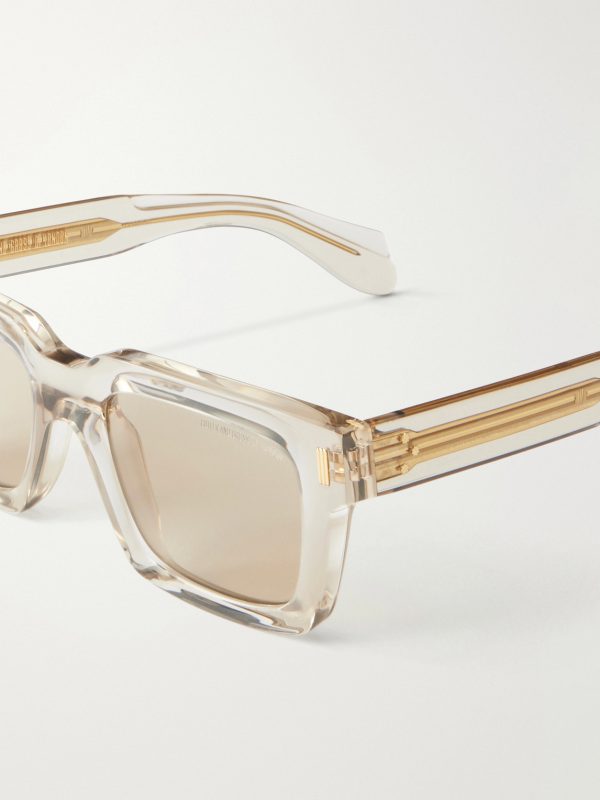 9386 Square-Frame Acetate Sunglasses - CU
