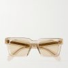 9386 Square-Frame Acetate Sunglasses