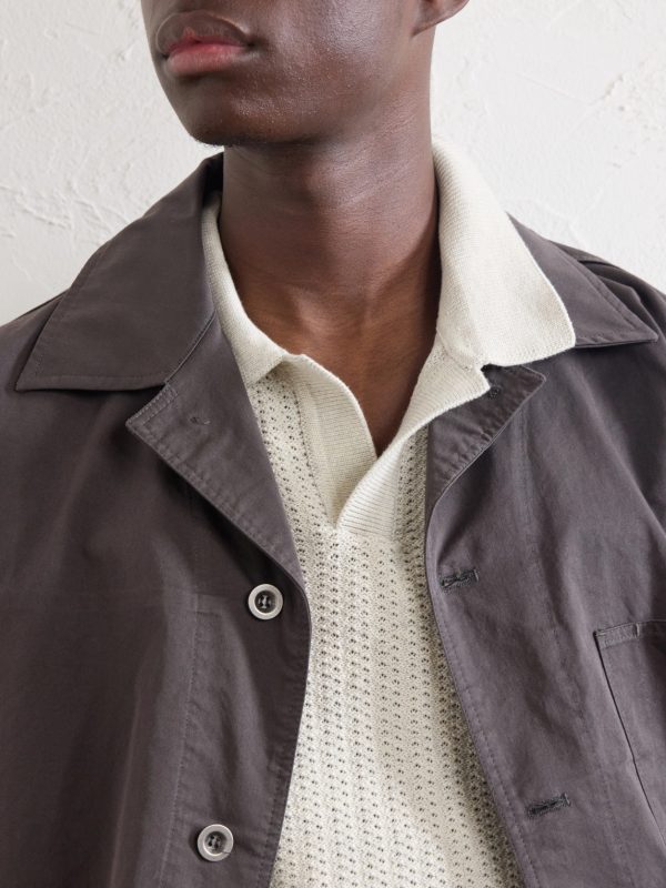 Vintage Cotton-Mesh Polo Shirt - CU Vintage Cotton-Mesh Polo Shirt - CU