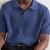 Vintage Cotton-Mesh Polo Shirt - CU