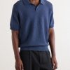 Vintage Cotton-Mesh Polo Shirt - FR