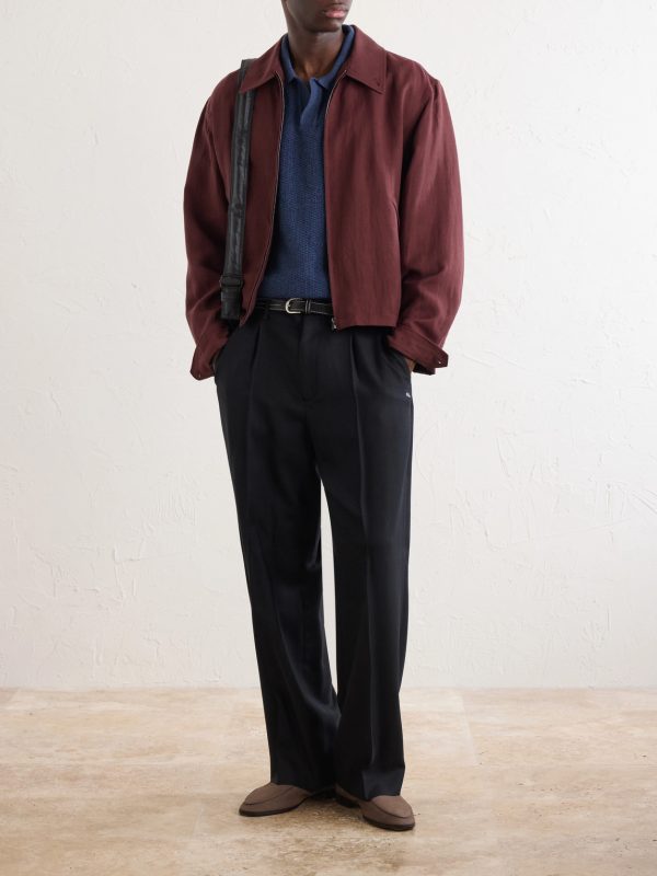 Vintage Cotton-Mesh Polo Shirt - OU