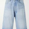 Marylebone Straight-Leg Denim Shorts