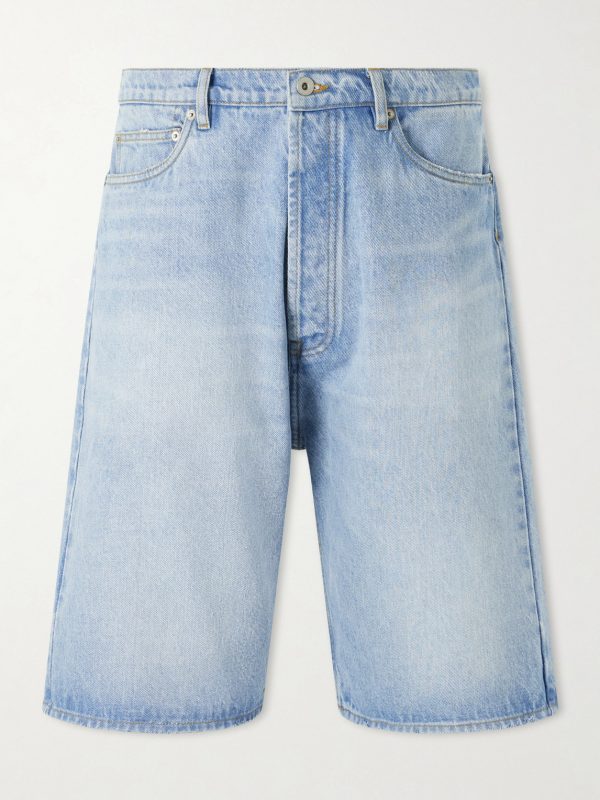 Marylebone Straight-Leg Denim Shorts