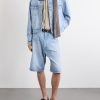 Marylebone Straight-Leg Denim Shorts - OU